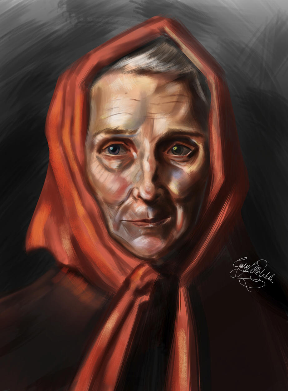 Portrait of an old Lady
