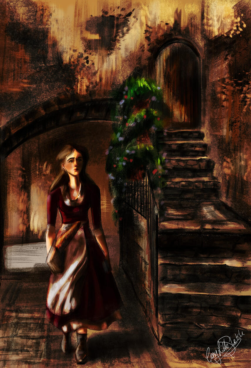 The Girl with the Bread